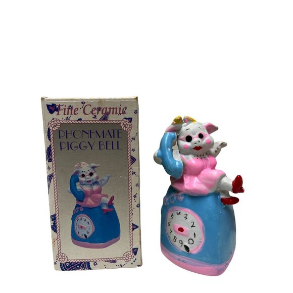 Phonemate Piggy Faux Timer, Bell with Box - Picture 7 of 10